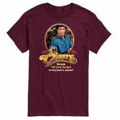 Licensed Character Men's Cheers Drink Till You Forget Tee Black -Licensed Character Shop unnamed file 45160