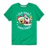 Licensed Character Boys 8-20 SpongeBob Seasons Greetings Tee Green -Licensed Character Shop unnamed file 45162