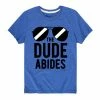 Licensed Character Boys 8-20 Big Lebowski The Dude Abides Tee Blue -Licensed Character Shop unnamed file 45170
