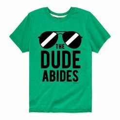 Licensed Character Boys 8-20 Big Lebowski The Dude Abides Tee Blue -Licensed Character Shop unnamed file 45172