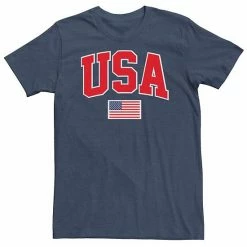 Licensed Character Men's USA American Flag Tee