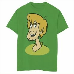 Licensed Character Boys 8-20 Scooby Doo Shaggy Large Portrait Graphic Tee Kelly -Licensed Character Shop unnamed file 45187