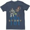 Licensed Character Men's Disney / Pixar Toy Story Woody Buzz Alien Simple Text Tee -Licensed Character Shop unnamed file 45189