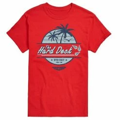 Licensed Character Men's Top Gun Maverick Hard Deck Tee Red