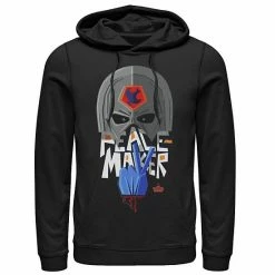 Licensed Character Men's The Suicide Squad Big Peace Logo Hoodie