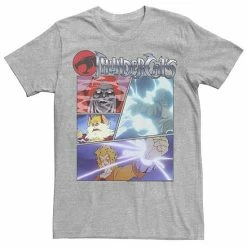Licensed Character Men's ThunderCats Action Shot PaneTee