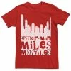 Licensed Character Men's Marvel Spider-Man Miles Morales City Skyline Tee -Licensed Character Shop unnamed file 45378