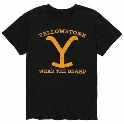 Licensed Character Men's Yellowstone Wear The Brand Tee Blue