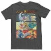 Licensed Character Men's Power Rangers Comic Action Panels Tee -Licensed Character Shop unnamed file 45413