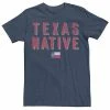 Licensed Character Men's Texas Native Little State Flag Tee -Licensed Character Shop unnamed file 45431