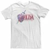 Licensed Character Big & Tall Nintendo Zelda Ocarina Of Time Classic Logo Tee White -Licensed Character Shop unnamed file 4565