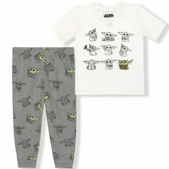 Licensed Character Boys 4-7 The Mandalorian Grogu Tee & Jogger Pants Set