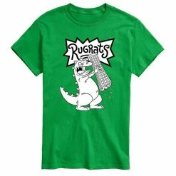 Licensed Character Men's Rugrats Reptar Tokyo Tee Blue -Licensed Character Shop unnamed file 45964