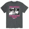 Licensed Character Men's Pretty In Pink Humor Tee Navy -Licensed Character Shop unnamed file 45967