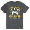 Licensed Character Men's I Don't Need To Get Life Tee Grey -Licensed Character Shop unnamed file 45984