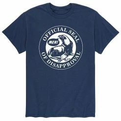 Licensed Character Men's Offical Seal Of Disapproval Tee Grey -Licensed Character Shop unnamed file 45998