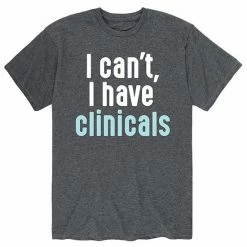 Licensed Character Men's "I Cant, I Have Clinicals" Tee Blue -Licensed Character Shop unnamed file 46007