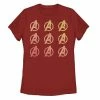 Licensed Character Juniors' Marvel Avengers Gradient Logo Stack Tee -Licensed Character Shop unnamed file 46045