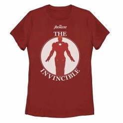 Licensed Character Juniors' Marvel Avengers The Invincible Silhouette Fill Tee