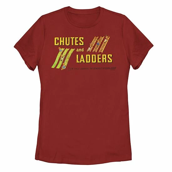 Licensed Character Juniors Chutes And Ladders Classic Logo Tee 3 Licensed Character Juniors Chutes And Ladders Classic Logo Tee