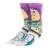 Licensed Character Men's Disney / Pixar Buzz Lightyear Crew Socks -Licensed Character Shop unnamed file 4618