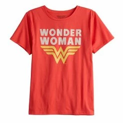 Licensed Character Women's Wonder Woman Graphic Tee -Licensed Character Shop unnamed file 4639