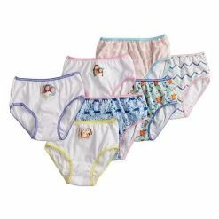 Licensed Character Girls 4-8 Spirit 7-pack Brief Panties