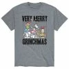 Licensed Character Men's Dr. Seuss The Grinch Grinchmas Tee Athletic Heather