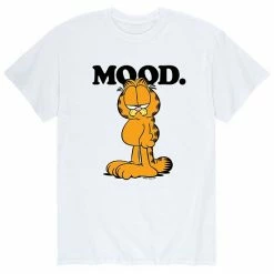 Licensed Character Men's Garfield Mood Tee White