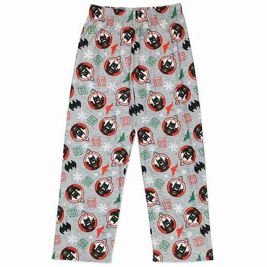 Licensed Character Boys 4-12 LEGO DC Comics Batman Holiday Top & Bottoms Pajama Set 5 Licensed Character Boys 4-12 LEGO DC Comics Batman Holiday Top & Bottoms Pajama Set - Image 3