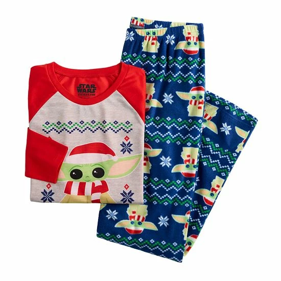 Licensed Character Women's Jammies For Your Families® Star Wars The Mandalorian Grogu Aka Baby Yoda Pajama Set 6 Licensed Character Women's Jammies For Your Families® Star Wars The Mandalorian Grogu Aka Baby Yoda Pajama Set - Image 4