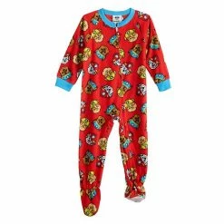 Licensed Character Toddler Boy PAW Patrol "Sketchy Squad 2" Zip Footed Pajama