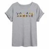 Licensed Character Juniors' Peanuts Halloween Group Shot Oversized Graphic Tee -Licensed Character Shop unnamed file 4737