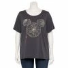Licensed Character Disney's Mickey Mouse Plus Size Halloween Graphic Tee 2 Licensed Character Disney's Mickey Mouse Plus Size Halloween Graphic Tee -Licensed Character Shop unnamed file 4738