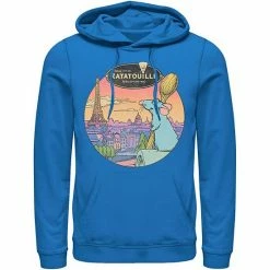 Licensed Character Men's Disney / Pixar Ratatouille Over Look Paris Hoodie Red -Licensed Character Shop unnamed file 4766
