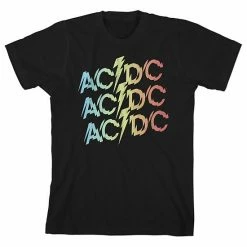 Licensed Character Boys 8-20 AC/DC Rock Band Graphic Tee