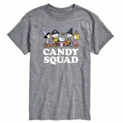 Licensed Character Men's Peanuts Candy Squad Tee Orange