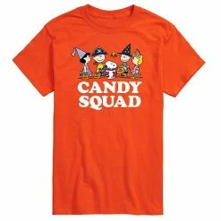 Licensed Character Men's Peanuts Candy Squad Tee Orange -Licensed Character Shop unnamed file 4885