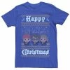 Licensed Character Men's Harry Potter Happy Christmas Chibi Ugly Sweater Tee -Licensed Character Shop unnamed file 4886