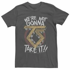 Licensed Character Men's Twisted Sister We're Not Gonna Take It Logo Tee