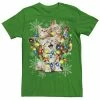 Licensed Character Men's Kittens Wrapped In Christmas Lights Graphic Tee -Licensed Character Shop unnamed file 4890