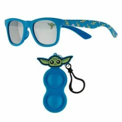 Licensed Character Star Wars Grogu Aka Baby Yoda Sunglasses & Pop Keychain Set