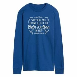 Licensed Character Men's Yellowstone Beth Dutton Tee Grey -Licensed Character Shop unnamed file 4952