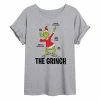 Licensed Character Juniors' Dr. Seuss The Grinch Oversized Graphic Tee -Licensed Character Shop unnamed file 4975