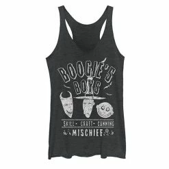 Licensed Character Juniors' Disney The Nightmare Before Christmas Boogie's Boys Tank Black Heather