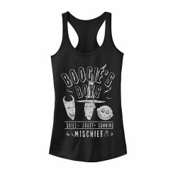 Licensed Character Juniors' Disney The Nightmare Before Christmas Boogie's Boys Tank Black Heather -Licensed Character Shop unnamed file 4978