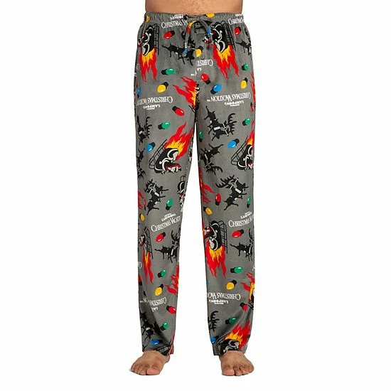Licensed Character Men's National Lampoon Christmas Sleep Pants 3 Licensed Character Men's National Lampoon Christmas Sleep Pants
