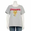 Licensed Character Garfield Plus Size Graphic Tee -Licensed Character Shop unnamed file 4991