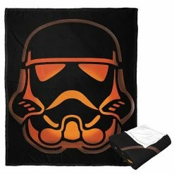 Licensed Character Disney's Star Wars Holiday Themed Silk Touch Throw Blanket Vader Jack O Lantern