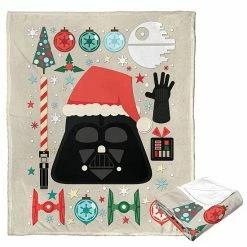 Licensed Character Disney's Star Wars Holiday Themed Silk Touch Throw Blanket Vader Jack O Lantern -Licensed Character Shop unnamed file 5021